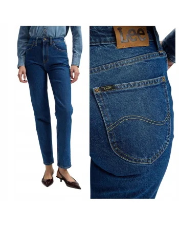 Blugi Dama,  Carol, W30-L31 US, Albastru, Bumbac, Design Clasic Casual, Ideal Pentru Uz Zilnic, Material Premium Confortabil, Aspect Denim Modern, 5 Buzunare, Fermoar