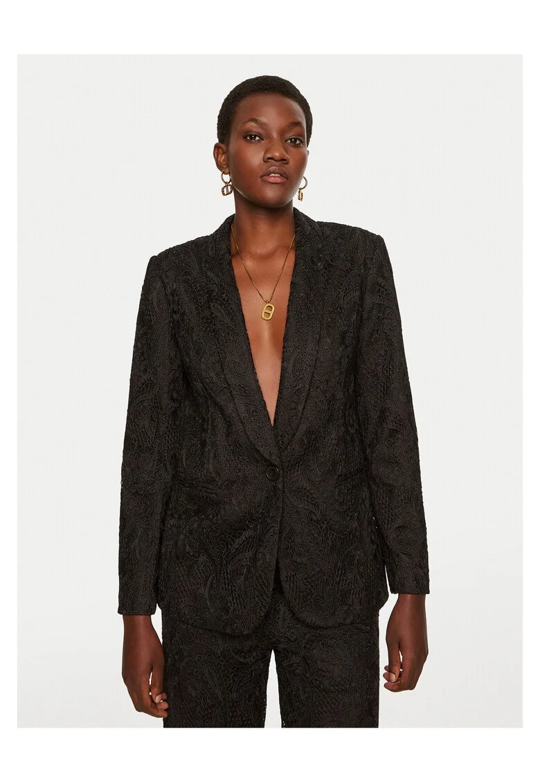 Sacou dama  negru - 57987, Negru