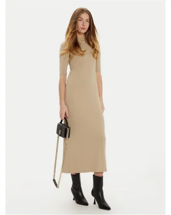 Rochie casual de dama  bej,