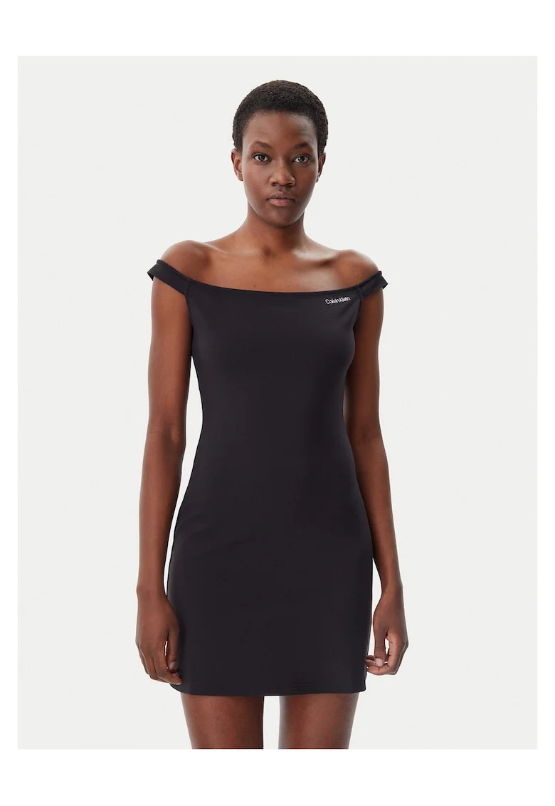 Rochie casual de dama  negru,
