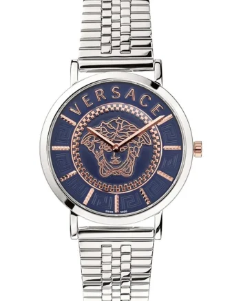 Ceas dama  V-Essential, 36mm, bratara metalica, argintiu, rezistent la apa 5 ATM