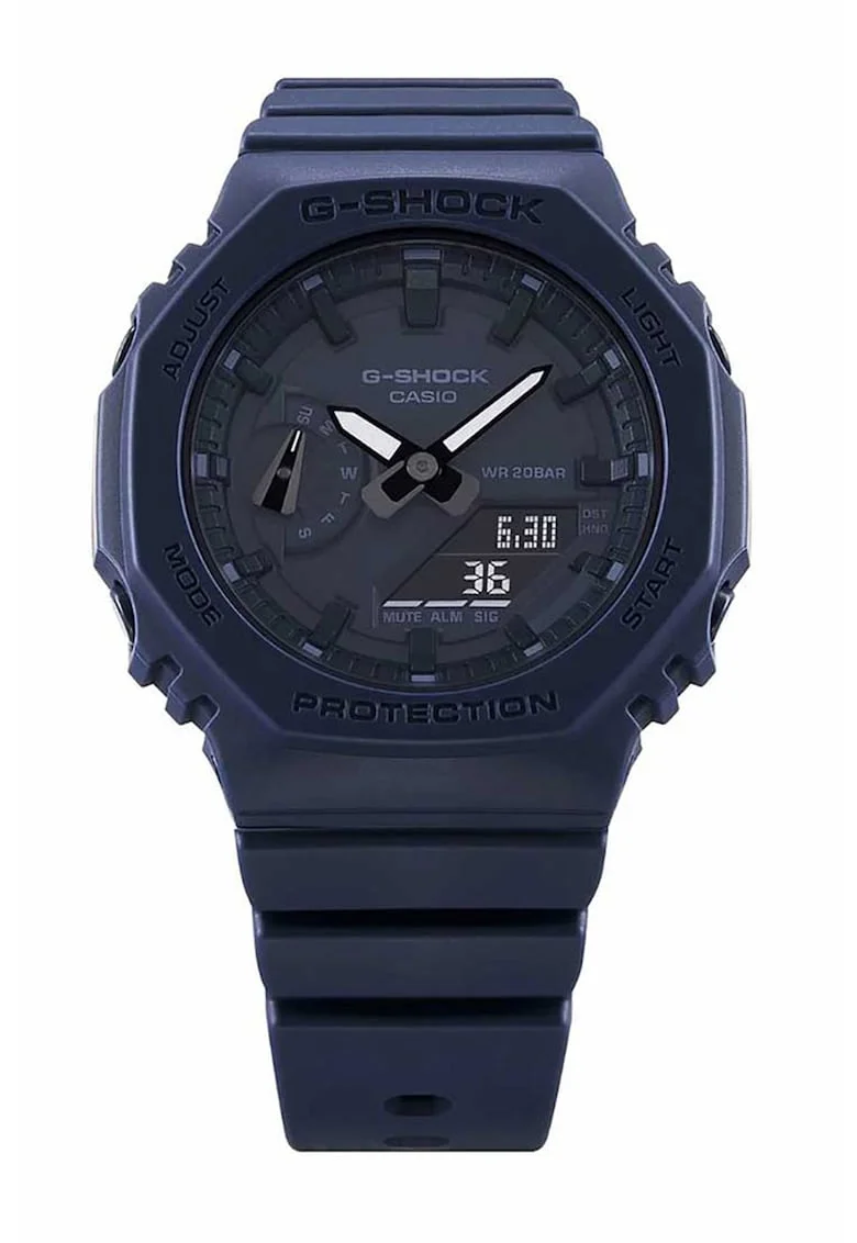 Ceas cronograf G-Shock, Albastru inchis