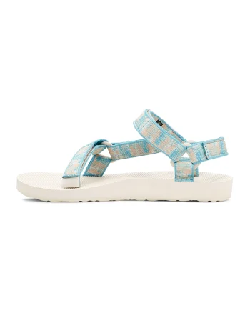 Sandale wedge din material textil cu velcro Original Universal