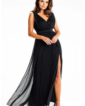 Lunga Rochie Fara maneca A625