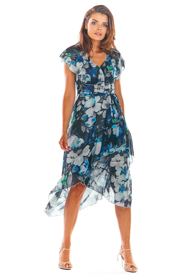 Rochie  cu croiala asimetrica