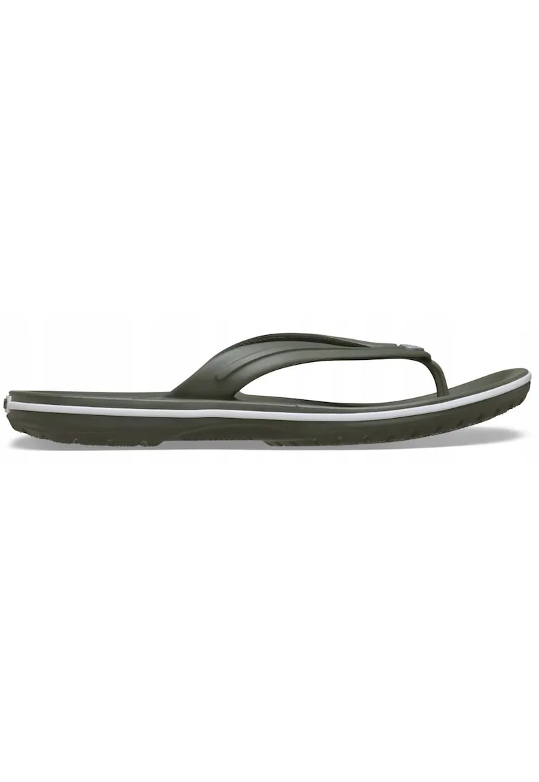 Flip-flops  Crocband Flip 11033, verde masliniu Dusty Olive, Verde masliniu inchis