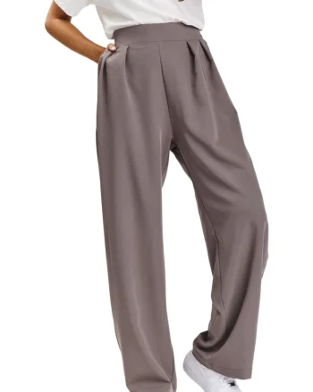 Pantaloni pentru dama,  Viscoza, Bej