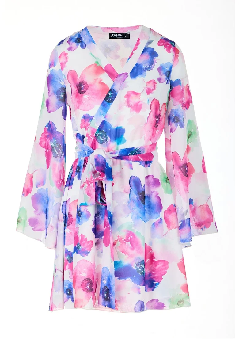 Rochie A509,  Poliester, Multicolor