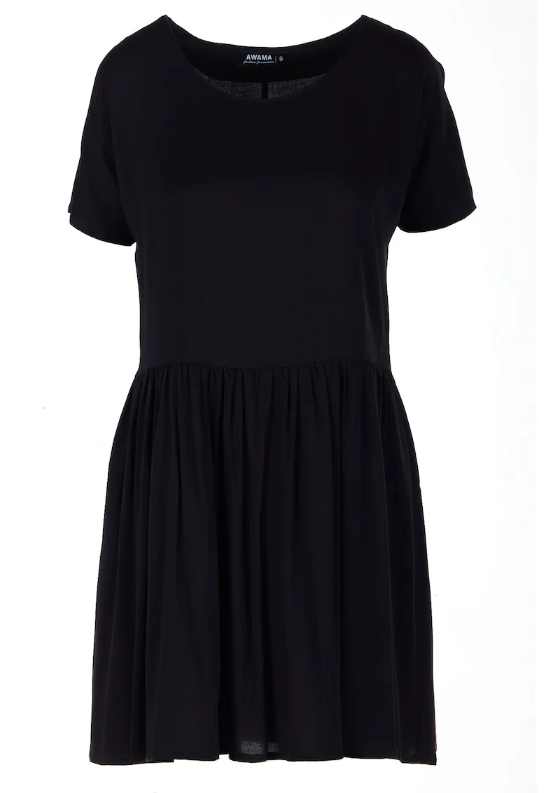 Rochie A517,  Poliester, Negru