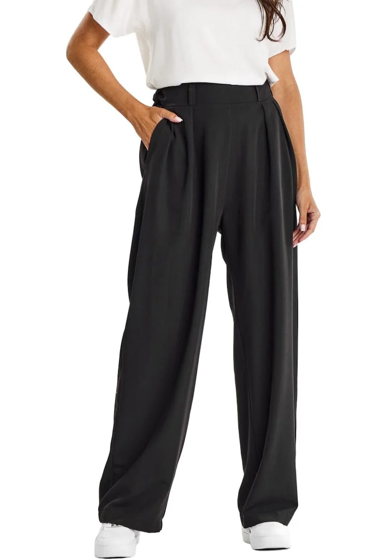 Pantaloni dama,  Viscoza, Negru