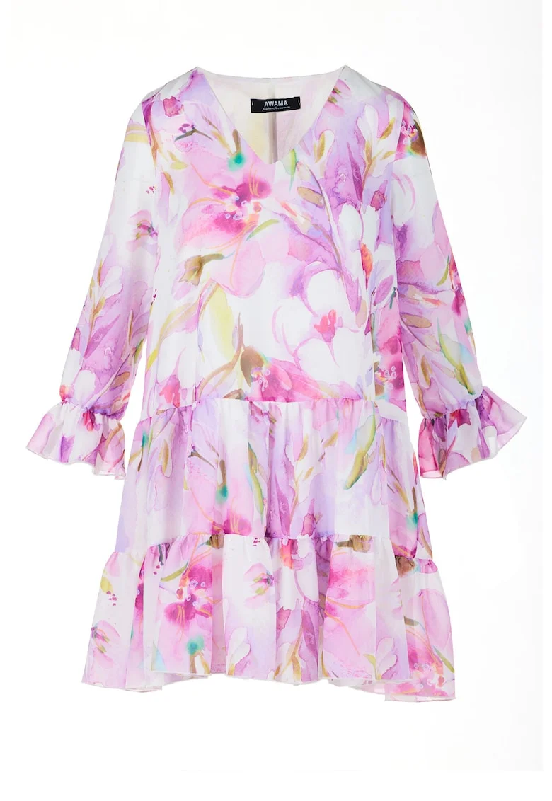 Rochie A507,  Poliester, Violet