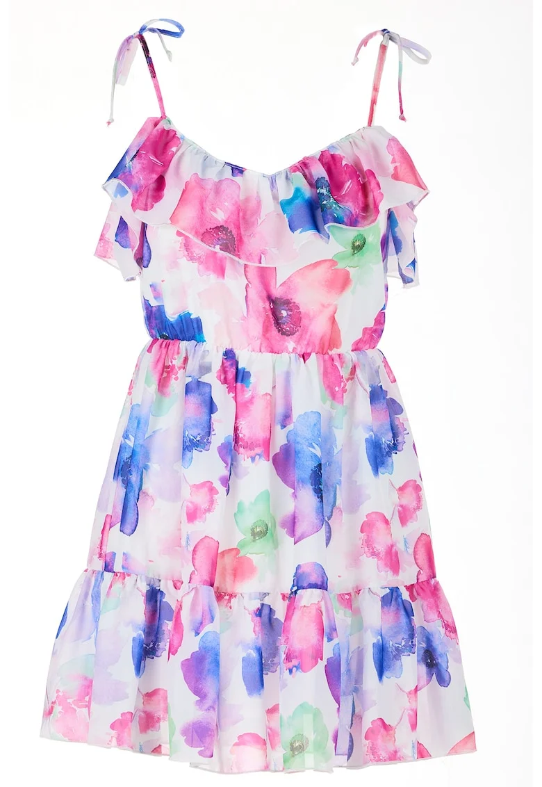 Rochie A503,  Poliester, Multicolor