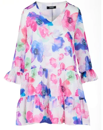 Rochie A507,  Poliester, Multicolor