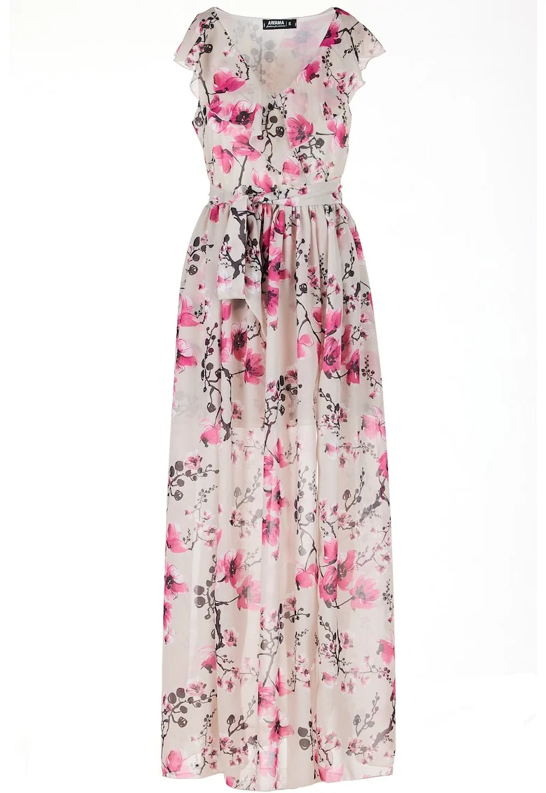 Rochie A502,  Poliester, Multicolor