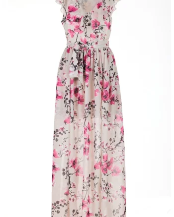 Rochie A502,  Poliester, Multicolor