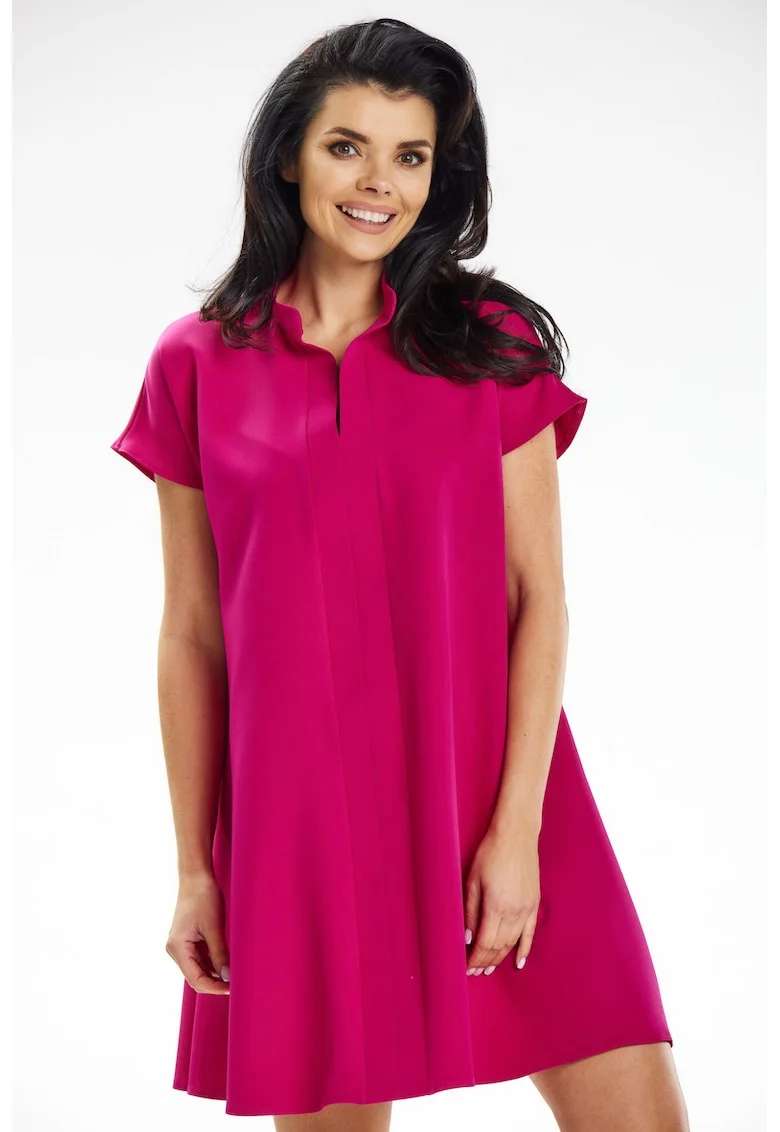 Rochie dama  poliester, A635 - Fuchsia -