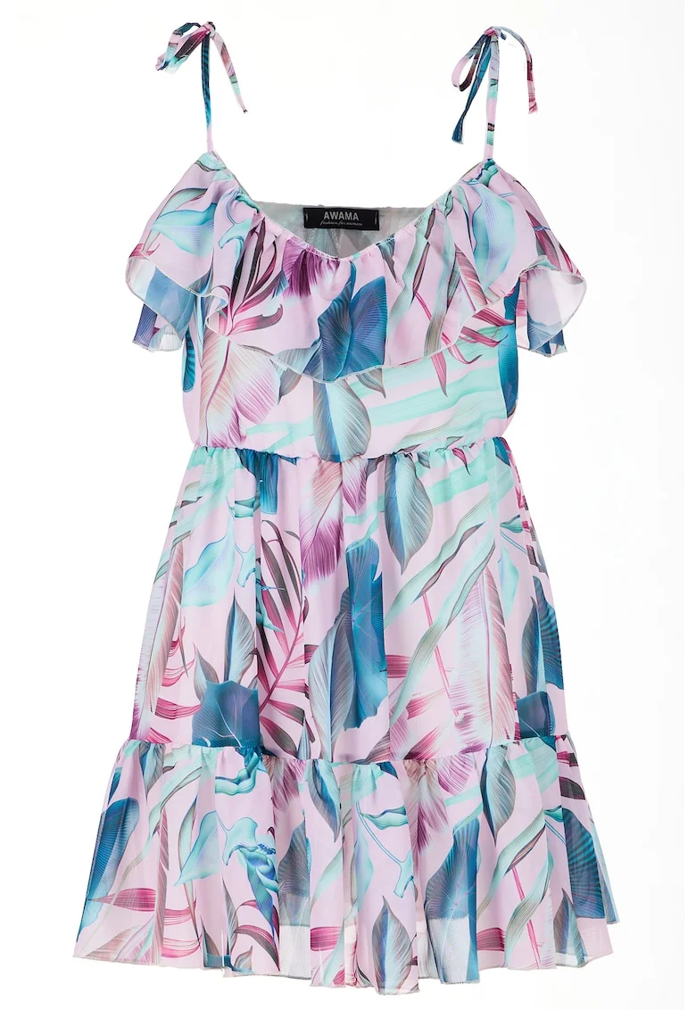 Rochie,  Poliester, Multicolor A503
