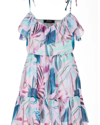 Rochie,  Poliester, Multicolor A503