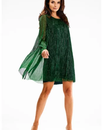 Rochie dama  poliester, A628 - Verde -