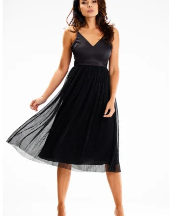 Rochie dama  Poliester, Negru A624