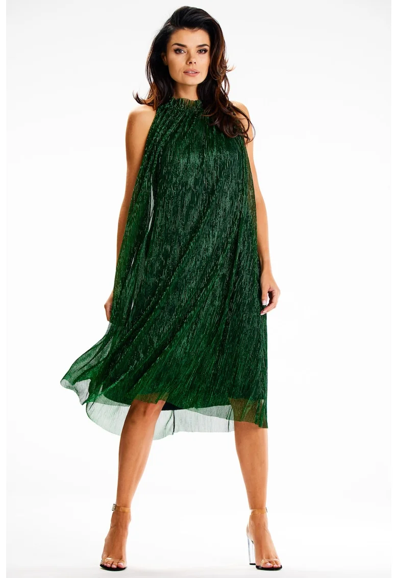 Rochie dama  poliester, A629 - Verde -