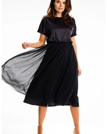Rochie dama  Poliester, Negru A627