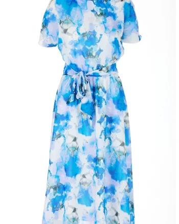 Rochie A510  Albastru, Albastru