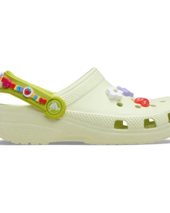 Saboti Crocs Classic Toddler Friendship Bracelet Clog Verde - Frothy Green
