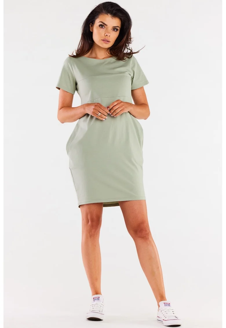 Rochie dama  Bumbac, M291 - Mint -
