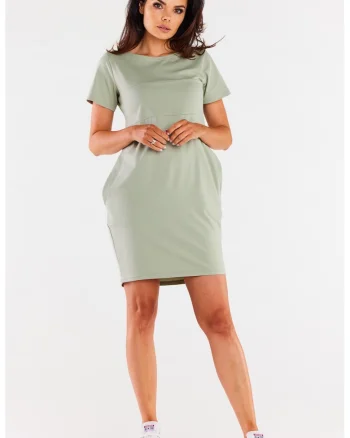Rochie dama  Bumbac, M291 - Mint -