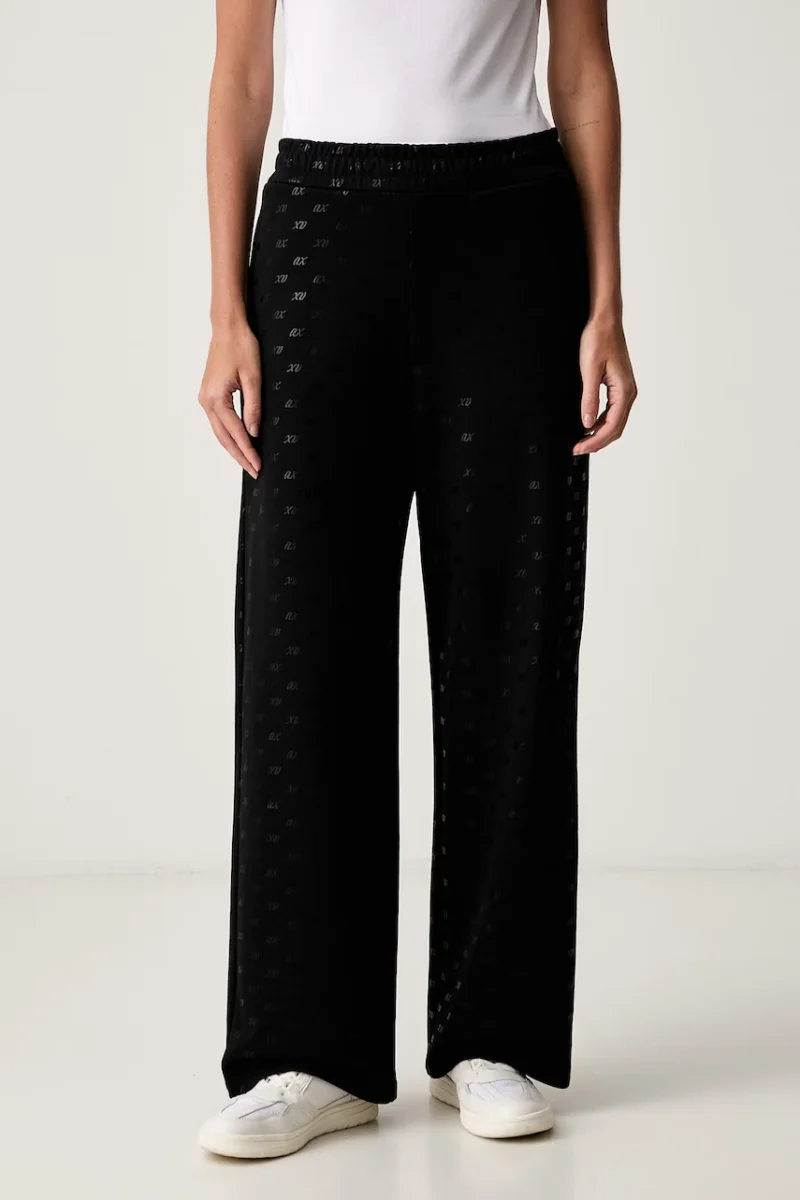 Armani Exchange pantaloni de trening pentru femei cu bumbac