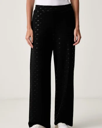 Armani Exchange pantaloni de trening pentru femei cu bumbac