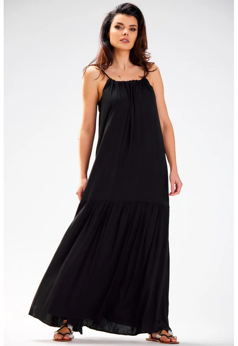Lunga Rochie Fara maneca A582