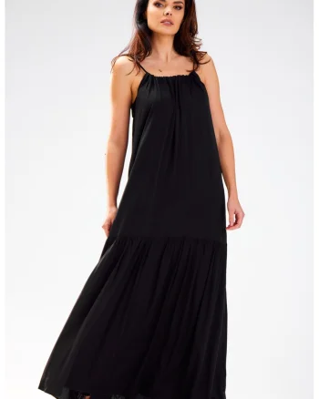 Lunga Rochie Fara maneca A582