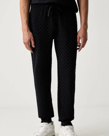 Armani Exchange pantaloni de trening pentru bărbați cu bumbac