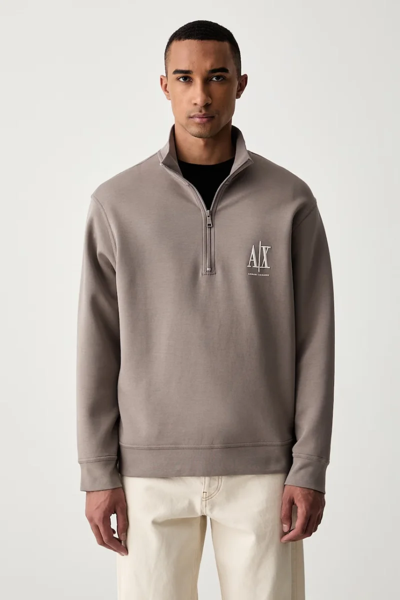 Armani Exchange hanorac pentru bărbați cu bumbac