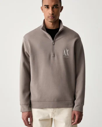 Armani Exchange hanorac pentru bărbați cu bumbac