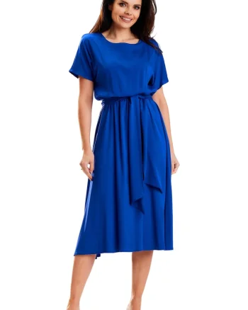Midi Rochie Maneca scurta, Casual A576