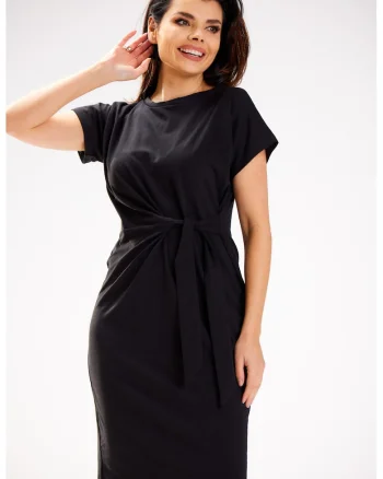 Rochiedama  Bumbac, Negru M302