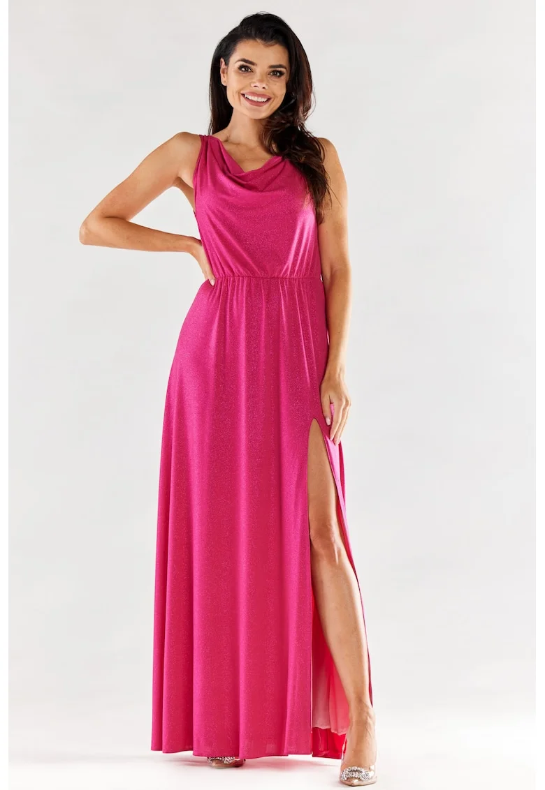 Lunga Rochie Fara maneca A553