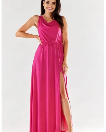 Lunga Rochie Fara maneca A553