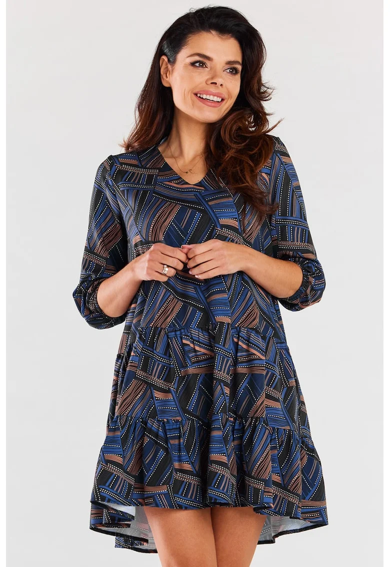 Rochie dama,  albastru inchis