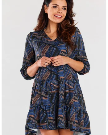 Rochie dama,  albastru inchis