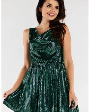 Rochie dama,  verde 3