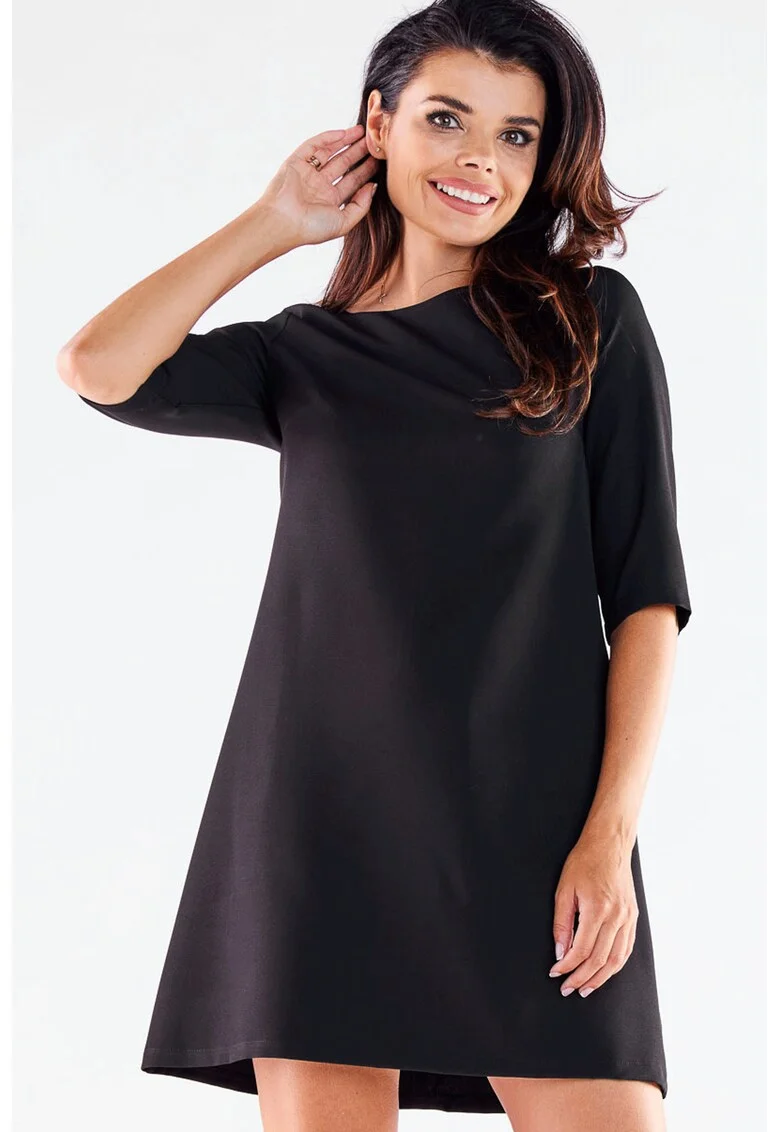 Scurta Rochie Maneca trei sferturi, in A A521