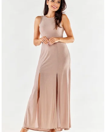Lunga Rochie Fara maneca A549