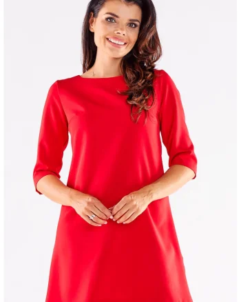 Rochie dama,  rosu2
