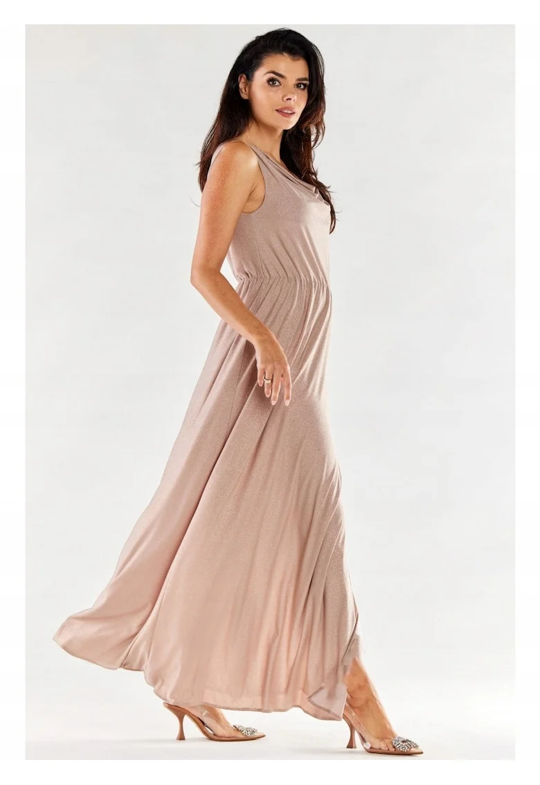 Lunga Rochie Fara maneca A553
