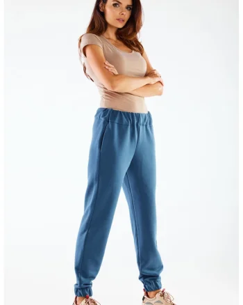 Pantaloni din bumbac elastici