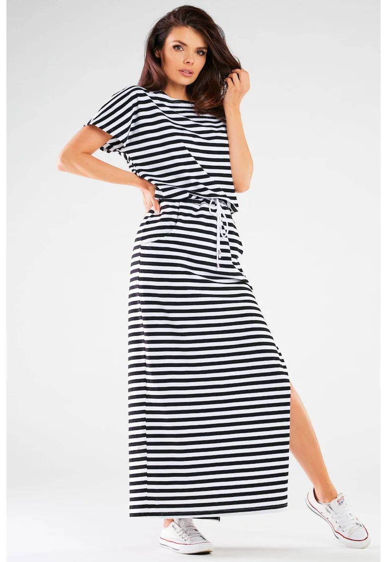 Rochie,  Negru/Alb``